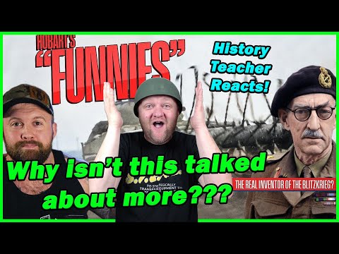 The Real Tank Genius Of WW2 - Percy "Hobo" Hobart | The Fat Electrician | History Teacher Reacts
