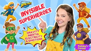 Preschool & Toddler Learning Video with Silly Miss Lily | Invisible Superheroes | Science for Kids