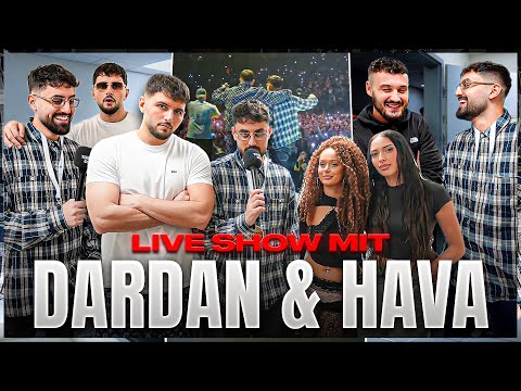 ICH WAR LIVE BEI DARDAN & HAVA🎤🔥