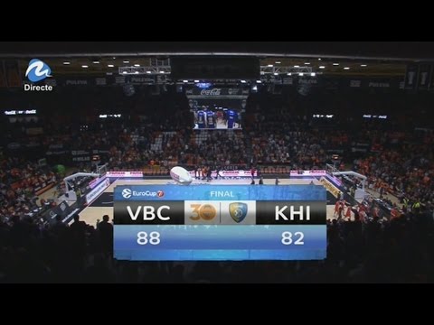 Resumen Partido 1 - 1/4 de final Eurocup VBC 88 - Khimki 82