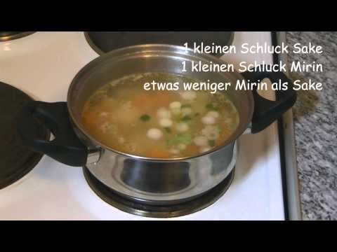 Misosuppe - Anleitung in deutsch - japanische Rezepte