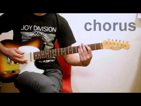 [TAB] how to play SUPERMASSIVE BLACK HOLE MUSE [guitar lesson]