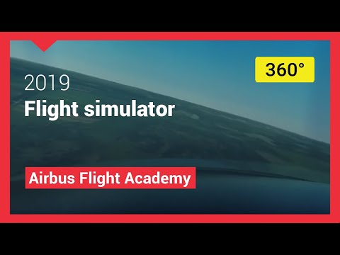 360 view: Airbus Flight Academy Europe simulator