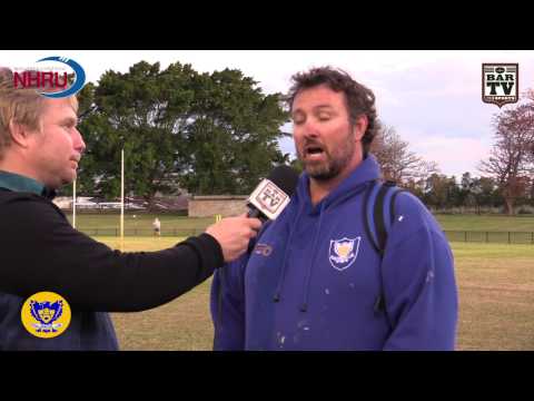 2015 NHRU Major Semi Final - Pre Match Interview with Hamilton Coach Scott Coleman