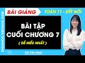 Toán 11 Kết nối tri thức Bài tập cuối chương 7
