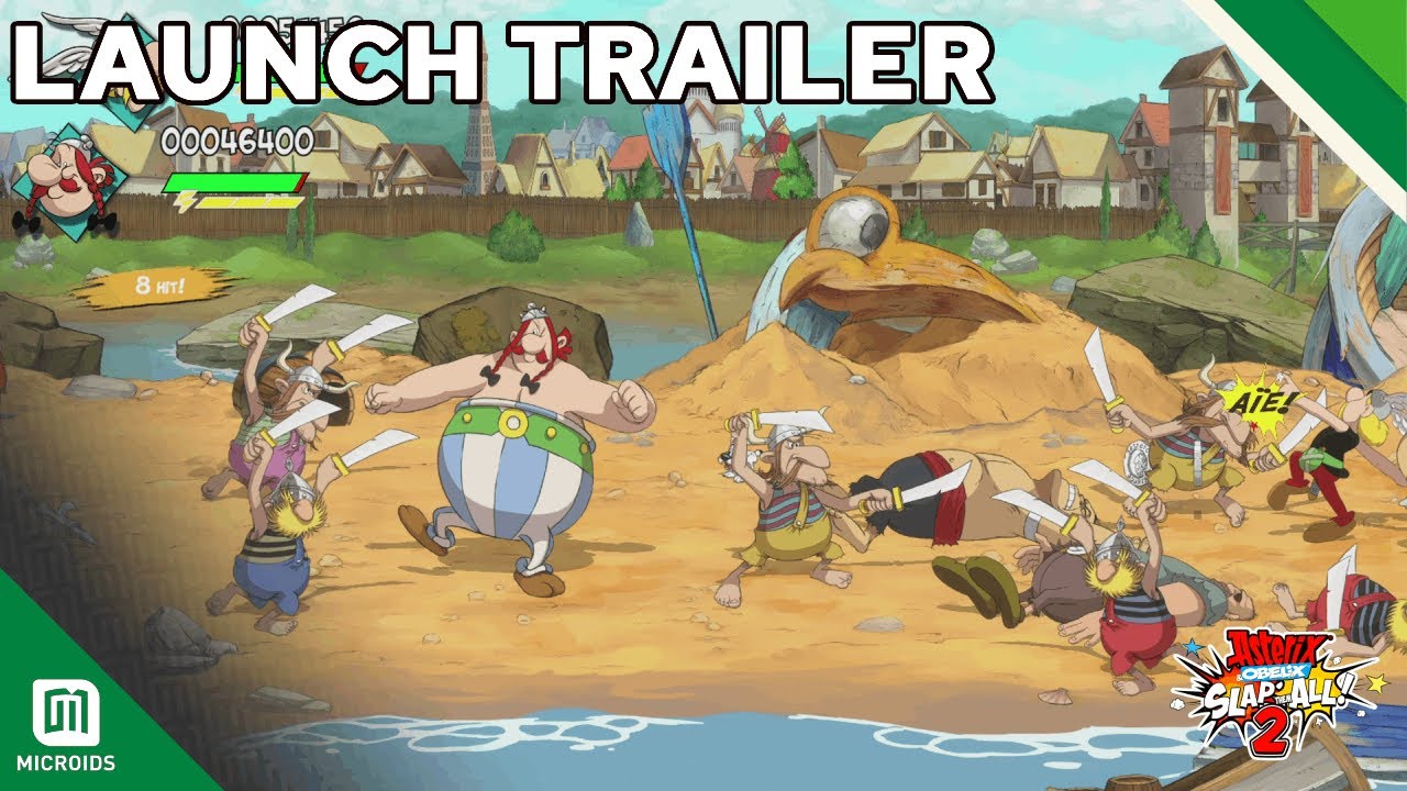 Обложка видео Релизный трейлер Asterix & Obelix Slap Them All! 2
