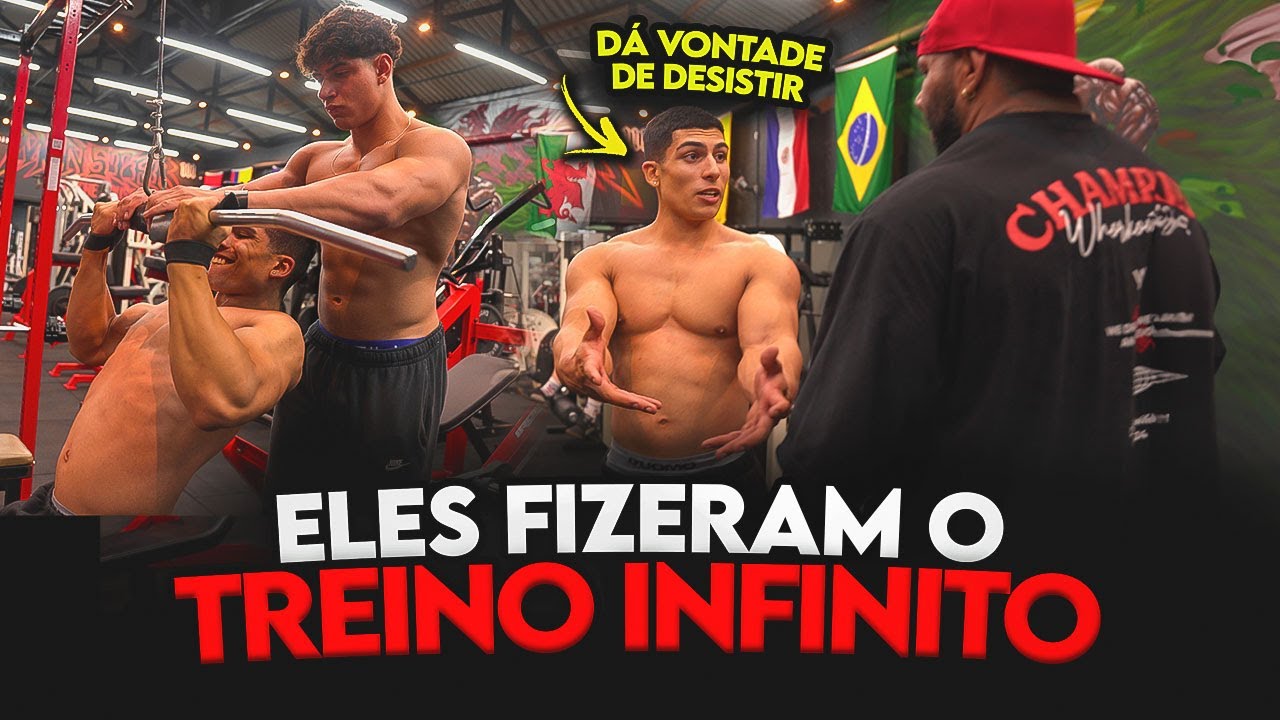 ELES QUASE DESISTIRAM NESTE TREINO!