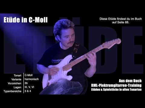 E-Gitarren-Etüde in C-Moll (aus der "RML Aktie Camouflage")