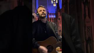 Yelpy rehearses hit single Gravity with orchestra for #irelandweek in church #music #ireland