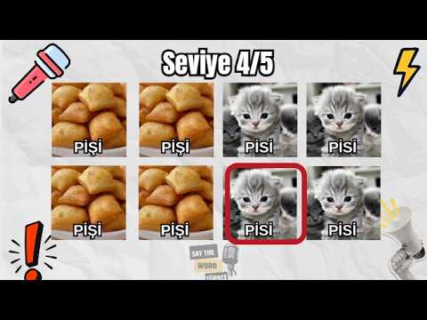 SAY THE WORD TÜRKÇE| RİTİM OYUNU | KELİME SÖYLEME |