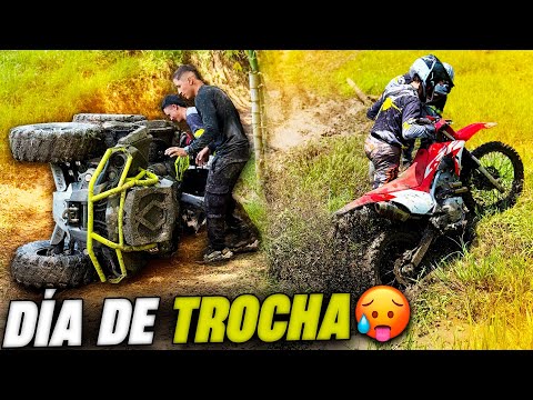 TROCHA WITH MY GIRLFRIEND AND MY FRIENDS🔥👌I DAMAGED A QUAD😰