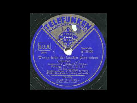 Helga Wille, Adalbert Lutter - Wovon Kann Der Landser Denn Schon Träumen (Landserlied)