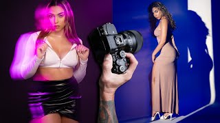 How to Create Jaw Dropping Portraits using LED Lighting (From START to FINISH)