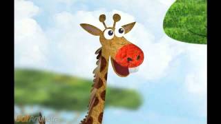 Horse in striped pyjama