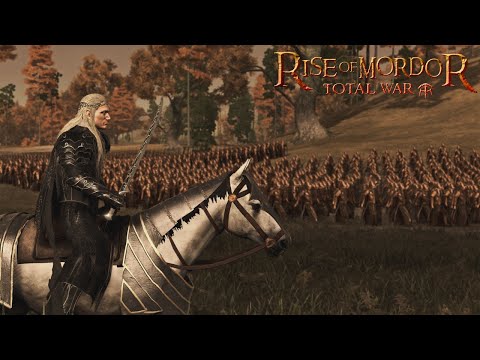 THE ELVES MEET AN EXPLOSIVE FOE! - Rise of Mordor Total War Multiplayer Battle