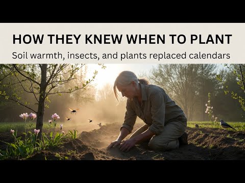 How Gardeners Timed Planting Without Calendars or Apps