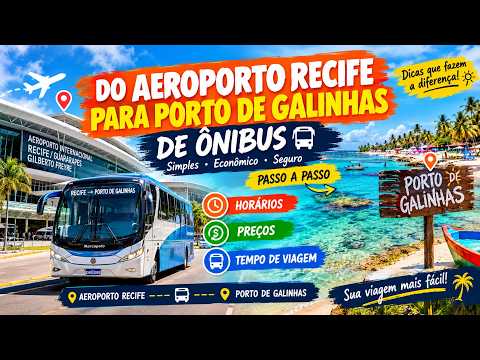 Recife até porto de galinhas - Como chegar em porto de galinhas de ônibus em recife 