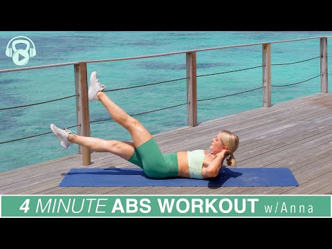 4 MINUTE |  Abs Workout (w/ Anna @growingannanas )