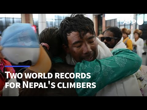 Mount Everest: two world records for Nepal's climbers | AFP