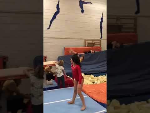 Backflip i skumgrav Sander og Aksel