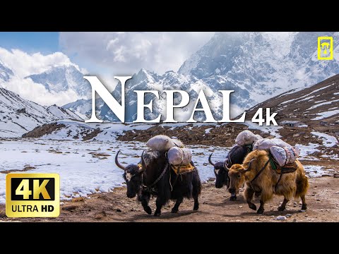 NEPAL 4K -  4K Nature Relaxation - With Calming Music
