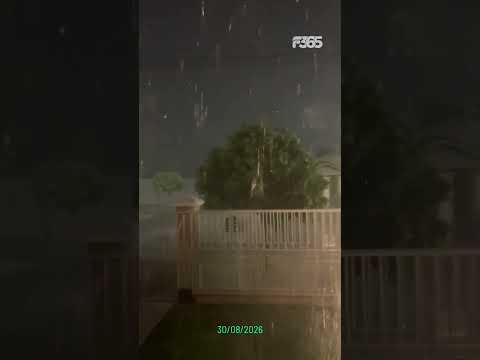 ¡Tensión en Paraná! Granizo y fuertes vientos devastan Juranda