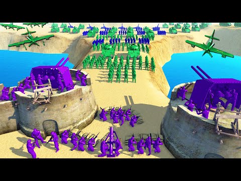 Can ARMY MEN Hold the Island FORTRESS Under Siege!? - Army Men: Unifying War 3