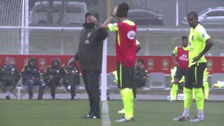 Acompanhe o treino de terça da Seleção