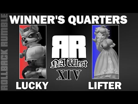 Lucky (Fox) vs Lifter (Peach) | Winner's Quarters | Rollback Rumble: NA West 14