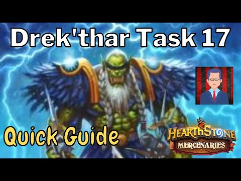 Drek'thar Task 17 GUIDE - Hearthstone Mercenaries