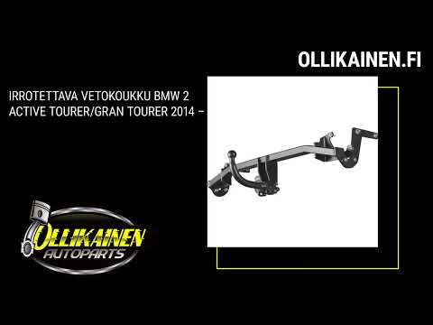 Irrotettava vetokoukku BMW 2 Active Tourer/Gran Tourer 2014 –