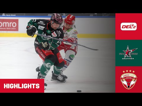 DEL2: Starbulls Rosenheim vs. Lausitzer Füchse I Highlights