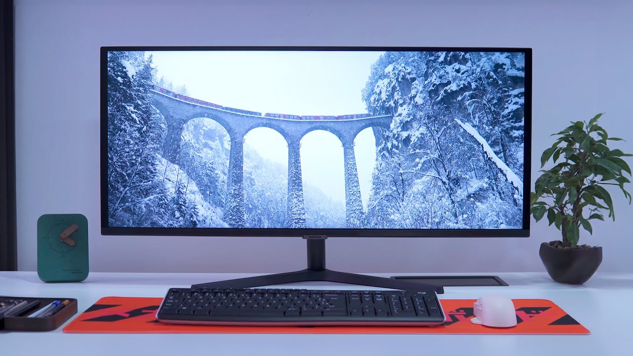 SAMSUNG VIEWFINITY S5 34" // um MONITOR ULTRAWIDE INCRÍVEL para TRABALHAR!!