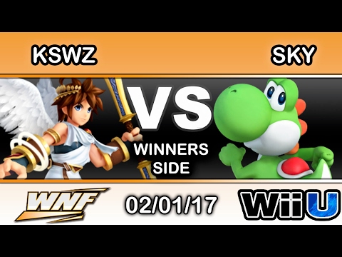 WNF 1.5 - Kswz (Pit) Vs. Sky Williams (Yoshi) Winners Side - Smash Wii U