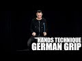 German Grip (Matched Grip) hands technique - James Payne