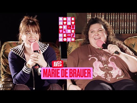 MARIE DE BRAUER: "I peed myself at Leclerc"