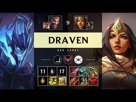 Draven ADC vs Sivir - KR Grandmaster Patch 25.11