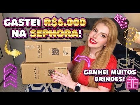 6,000 REAIS WORTH OF COSMETICS AT SEPHORA! MEGA UNBOXING
