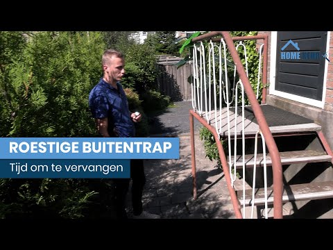 Verouderde buitentrap met corrosie: herstellen of compleet vervangen?