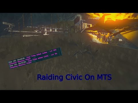 Ark MTS Beginners Raiding CIVIC and early game pvp