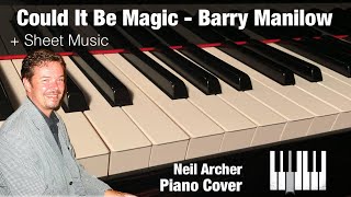 Could It Be Magic - Barry Manilow - Piano