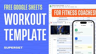 Fitness Coaches, Meet The Best Google Sheet Workout Template EVER (FOR FREE!!!)