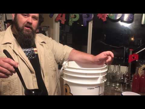 How to make Vikings Blood Mead. Cherry Mead with Clover Honey