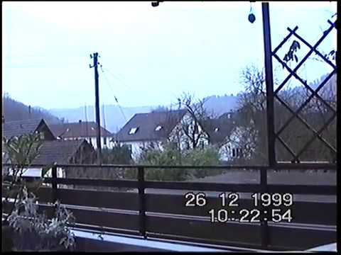 Orkan Lothar im Jahre 1999