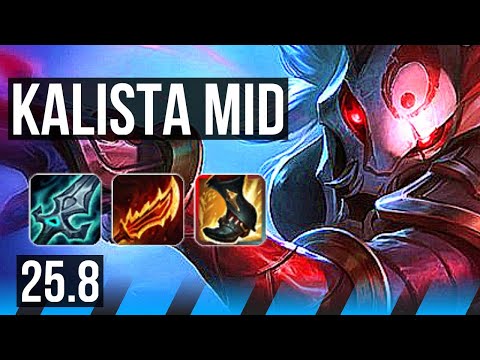 KALISTA vs YASUO (MID) | KR Diamond | 25.8