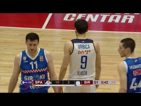 NLB ABA League 2 2021/22, Round 8 match: Spars Ilidža - Široki (7.2.2022)