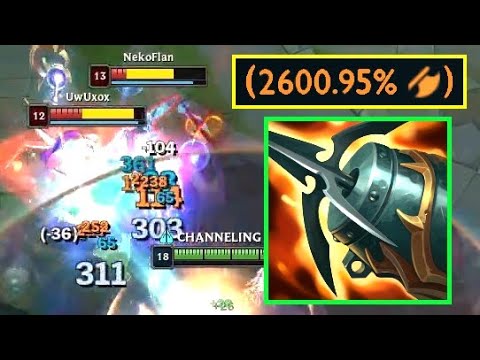 Katarina + NEW items (2600% AD on R)