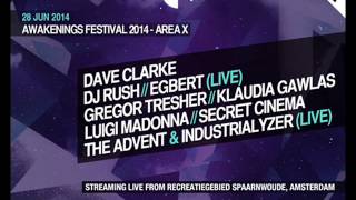 The Advent & Industrialyzer (Live) @ Awakenings Festival 2014, Amsterdam (28-06-2014)