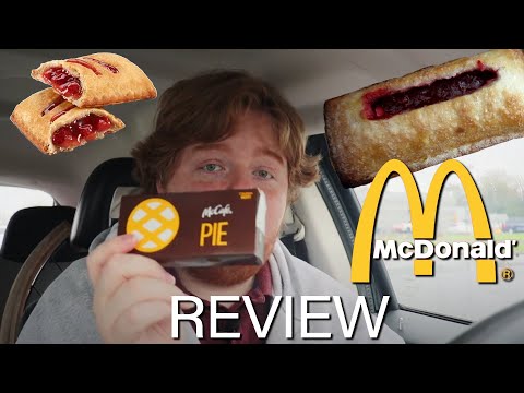 McDonald's Strawberry cream pie Review