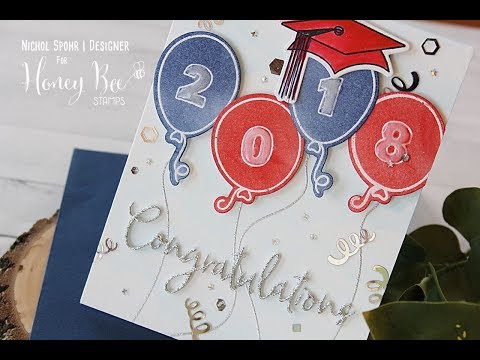 Honey Bee Stamps | Graduation Card
